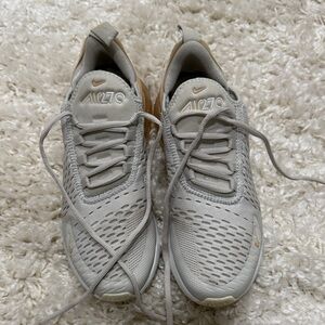 Nike Women's Air 270 - Tan and Beige
